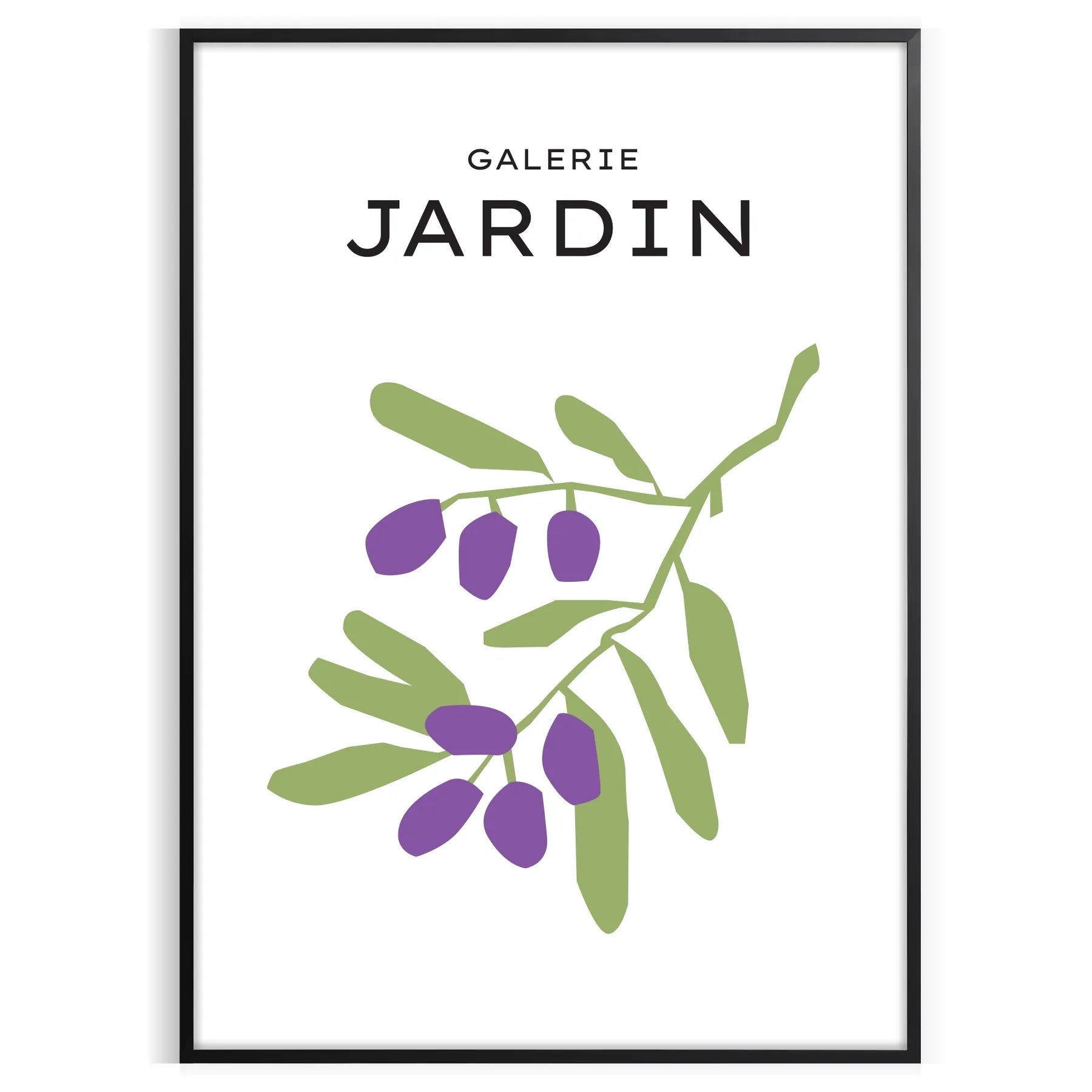 space stunning botanical poster prints exquisite art rich black green hues wall unique gift sizes A4 cm A0 elegance nature beauty room