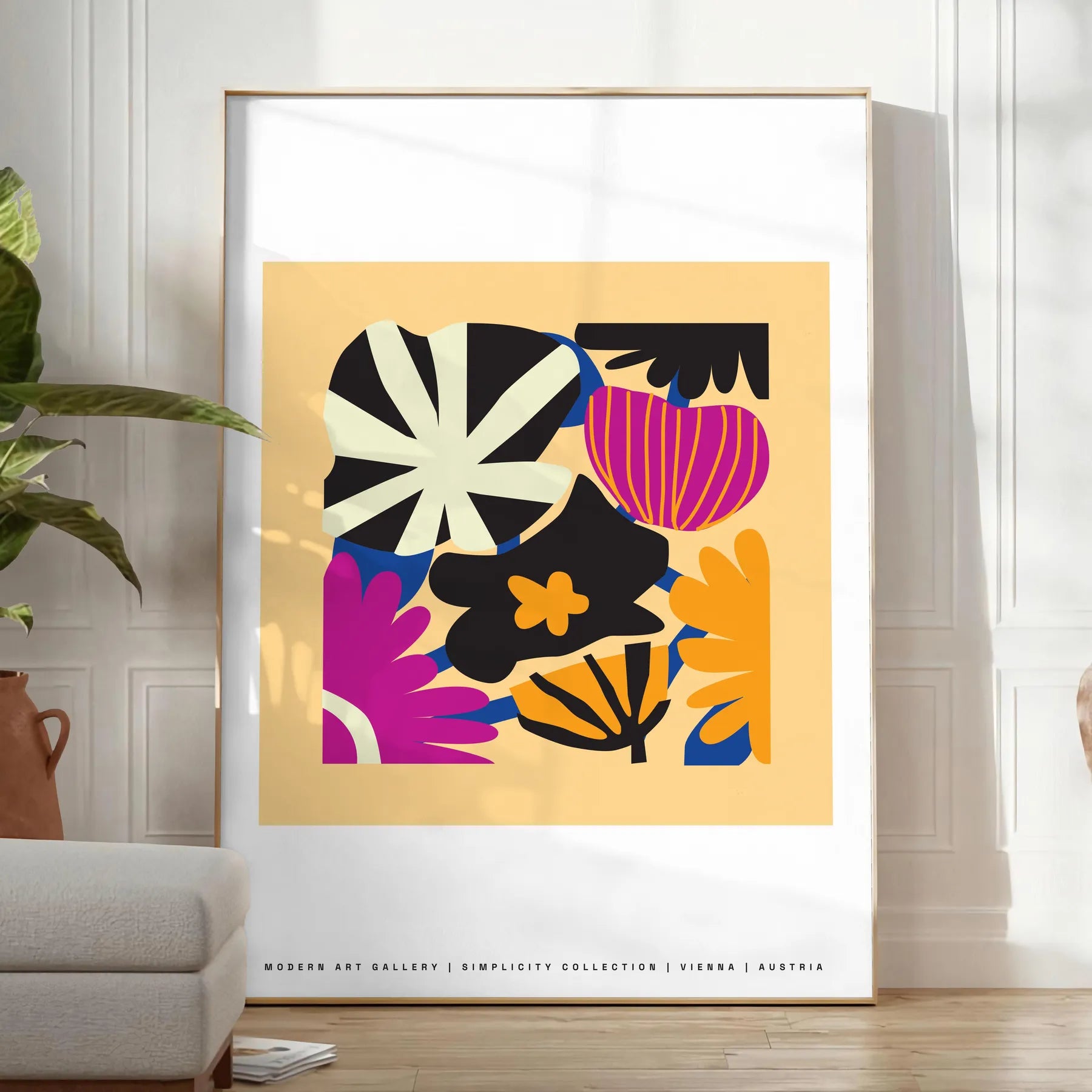 timeless elegance botanical poster vintage edition exquisite art black orange hues wall unique gift captivating print space style preferences