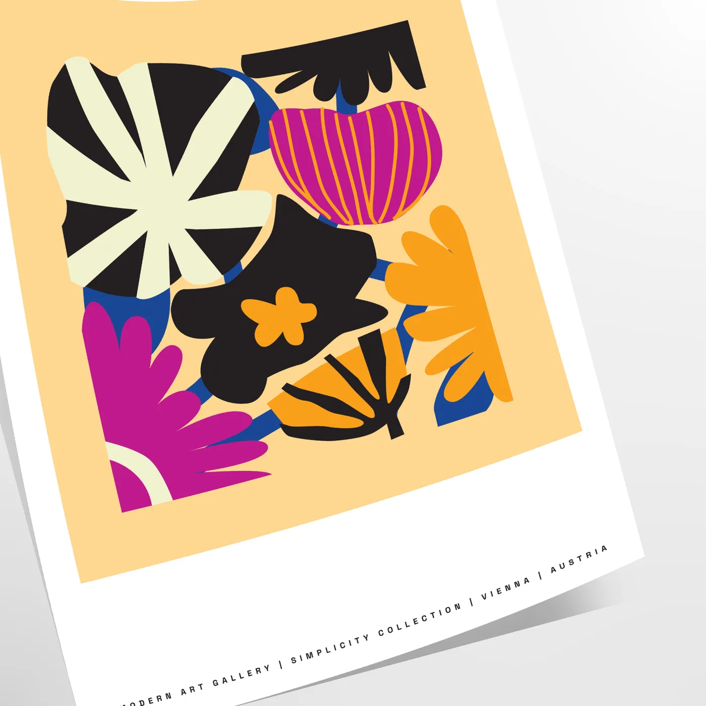 timeless elegance botanical poster vintage edition exquisite art black orange hues wall unique gift captivating print space style preferences