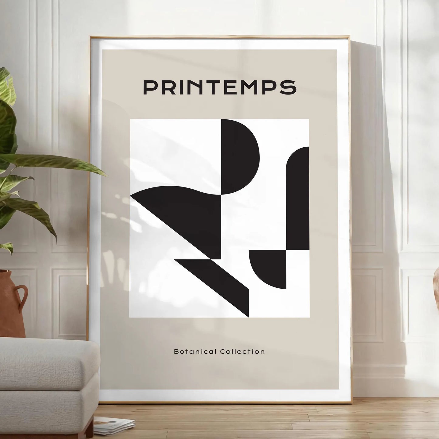 space Botanical Art 21 poster black orange prints captivating wall ideal gift touch nature elegance room sizes A4 cm A0